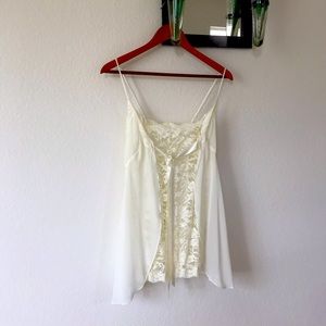 Victoria Secret Satin and Lace Slip Dress